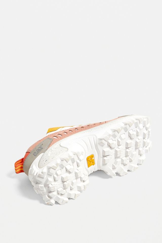 CAT Footwear - Baskets Intruder 2 jaunes et roses #5