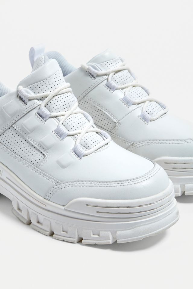 Cat footwear rise store white trainers