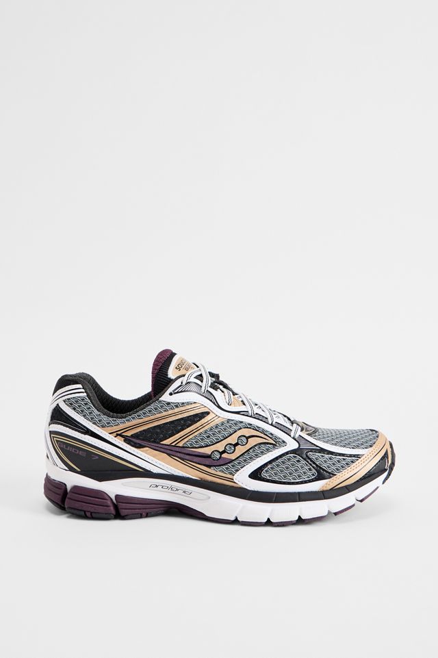 Saucony White & Bronze Progrid Guide 7 Trainers #2