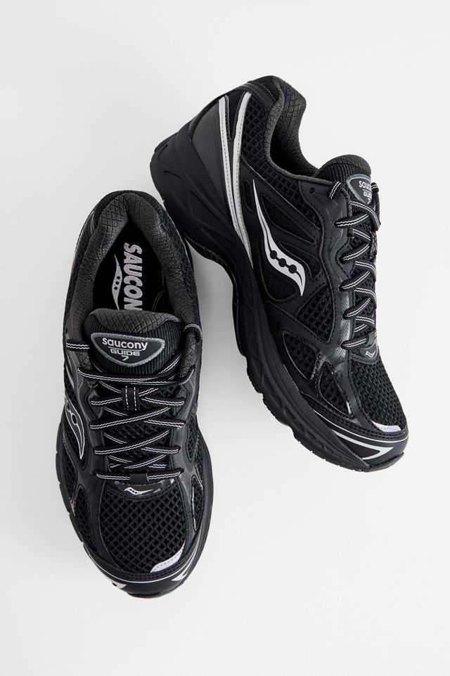 Saucony Black Progrid Guide 7 Trainers