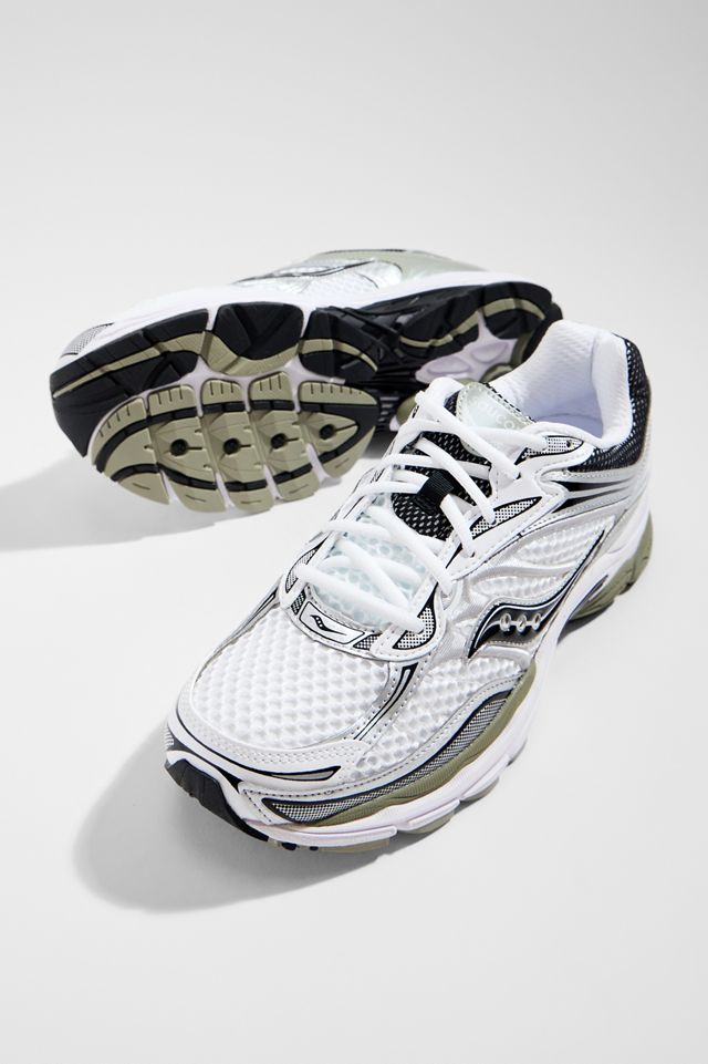 Saucony Weiße & Grüne ProGrid Guide 7 Sneaker #1
