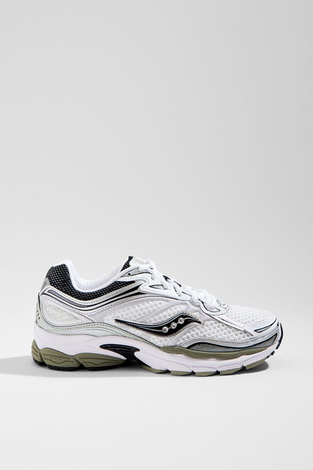 Saucony Weiße & Grüne ProGrid Guide 7 Sneaker #2
