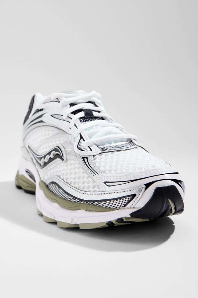 Saucony Weiße & Grüne ProGrid Guide 7 Sneaker #3