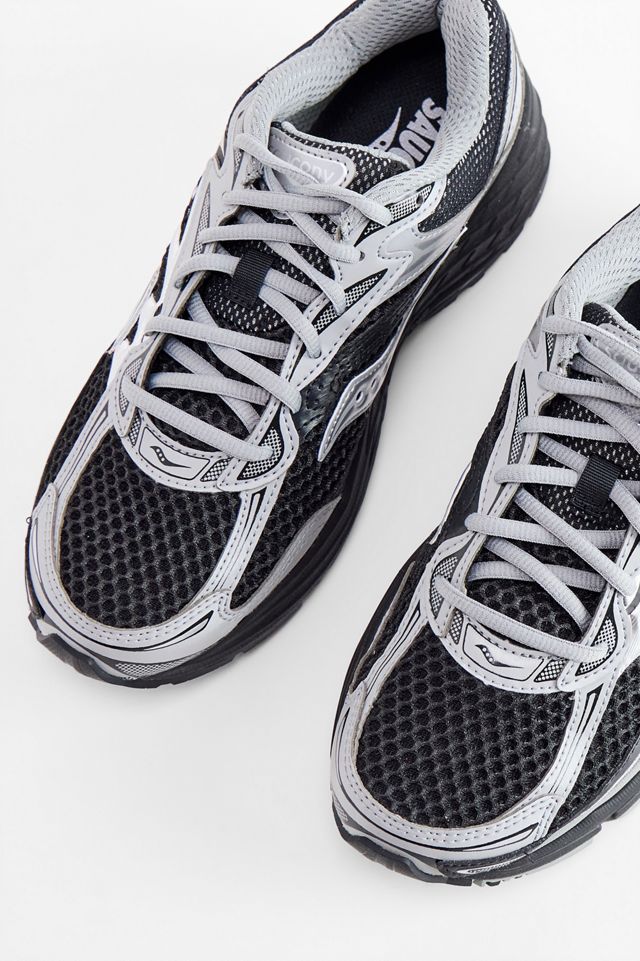 Saucony Schwarz & Silber Progrid Guide 7 Turnschuhe #3
