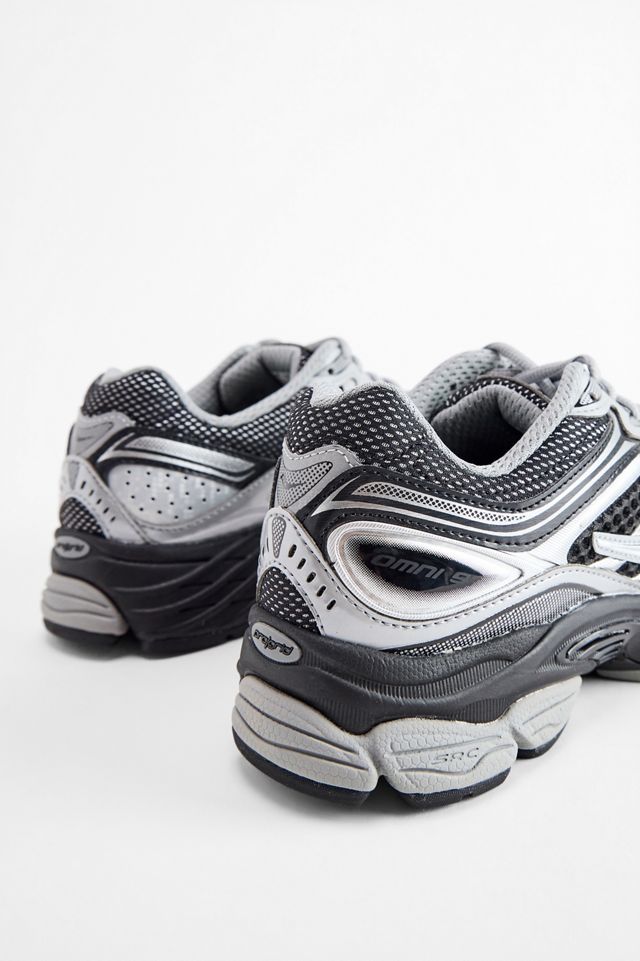 Saucony Schwarz & Silber Progrid Guide 7 Turnschuhe #4