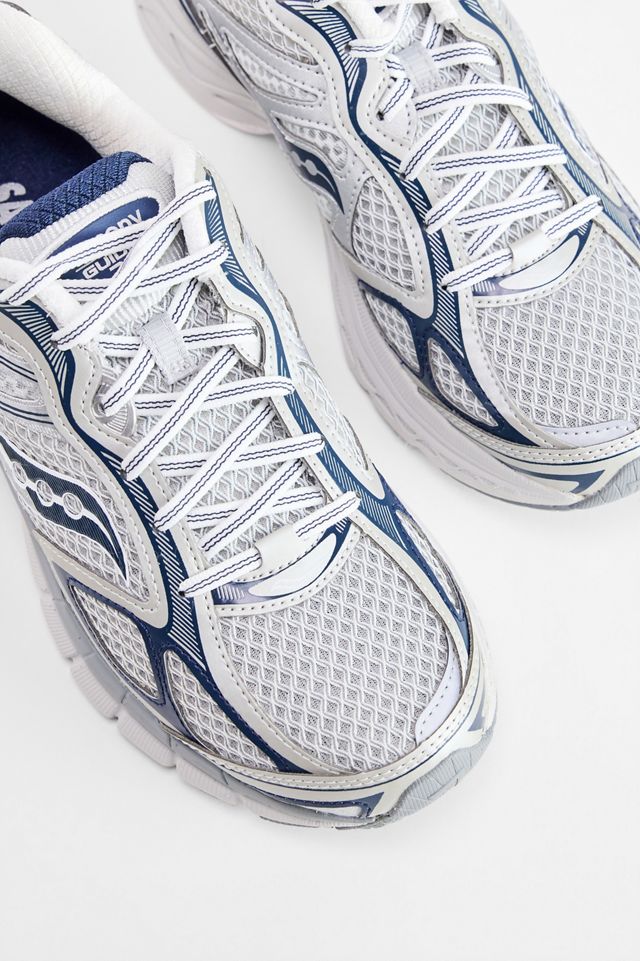 Saucony Graue & Marineblaue ProGrid Guide 7 Sneaker #3