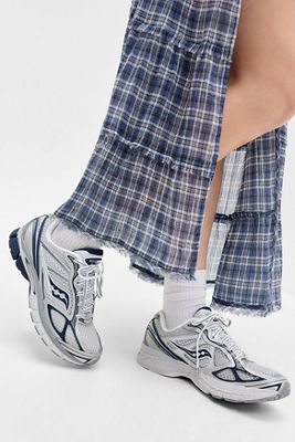 Scarpe da Ginnastica Saucony ProGrid Guide 7 Grigie e Blu Navy