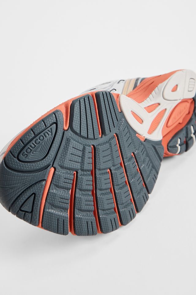 Scarpe da ginnastica Saucony Grigie e Arancioni Progrid 7 #2