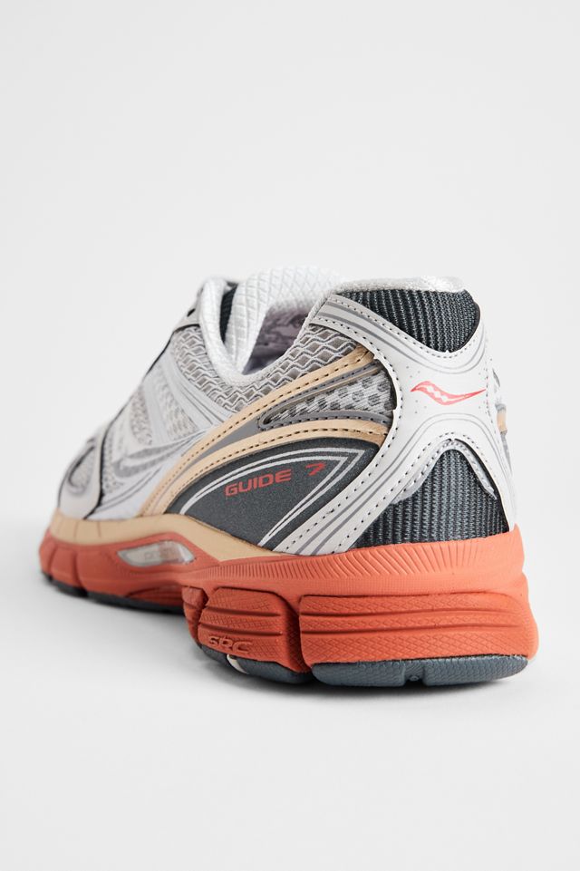Scarpe da ginnastica Saucony Grigie e Arancioni Progrid 7 #3