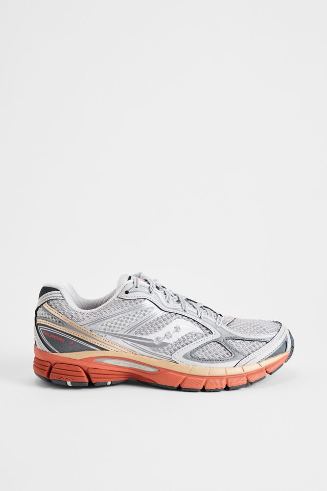 Scarpe da ginnastica Saucony Grigie e Arancioni Progrid 7 #4