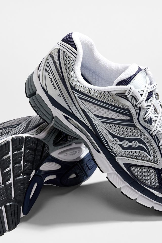 Scarpe da ginnastica Saucony Progrid 7 Argento e Blu Navy #3