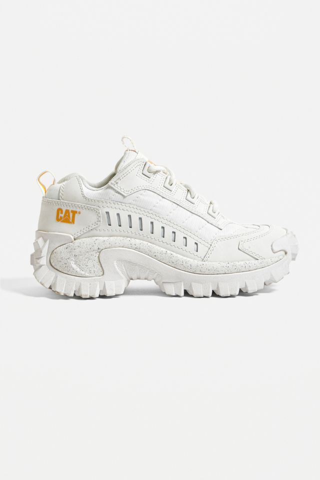 CAT Footwear Intruder Triple White Trainers Urban Outfitters UK