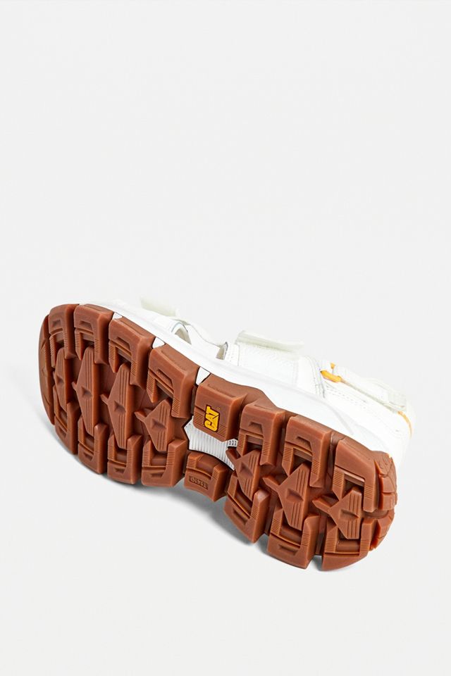 CAT Footwear Progressor White Buckle Sandals #4