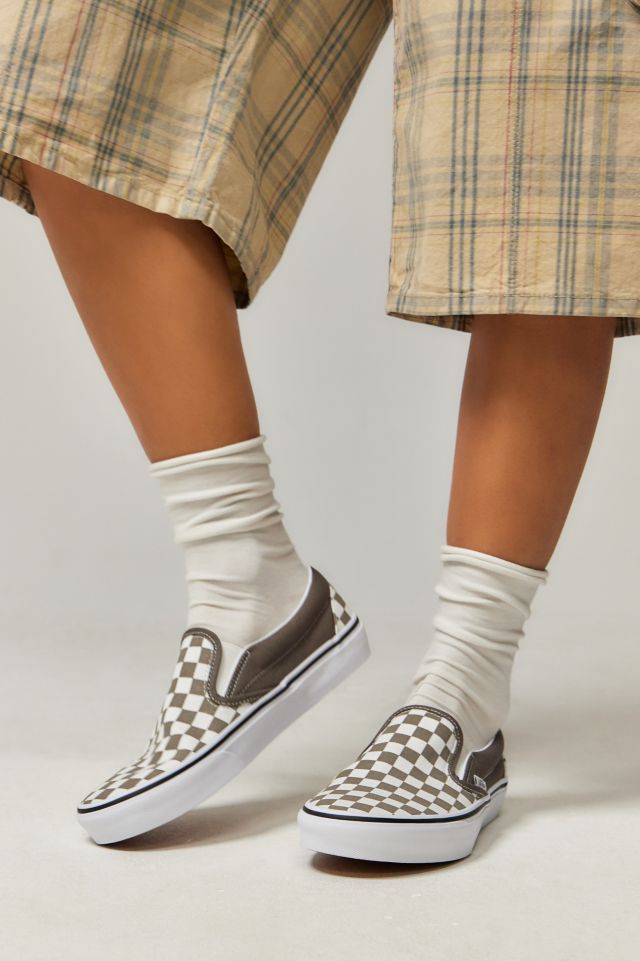 Checkered vans fit best sale