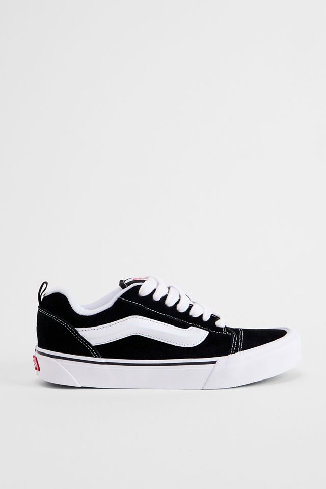Scarpe da ginnastica Vans Knu Skool bianche e nere #2