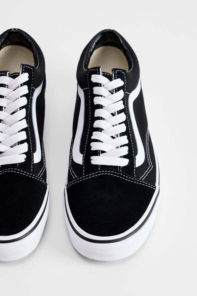 Vans Black & White Old Skool Trainers #4