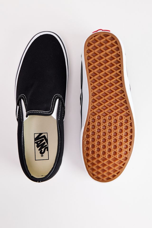 Vans Schwarz & Weiß Classic Slip On Sneaker #1