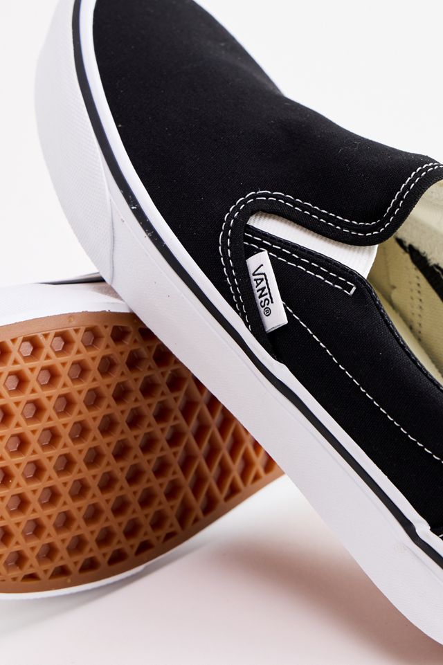 Vans Schwarz & Weiß Classic Slip On Sneaker #3