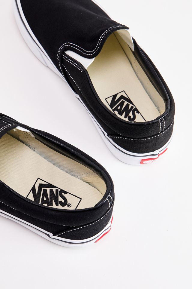 Vans Schwarz & Weiß Classic Slip On Sneaker #4