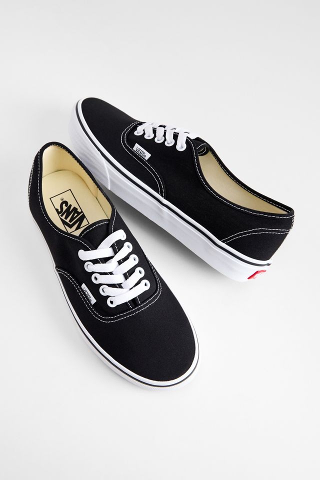 Vans Black & White Authentic Trainers #1