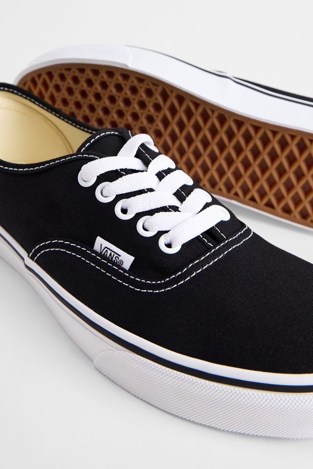 Vans Black & White Authentic Trainers #3