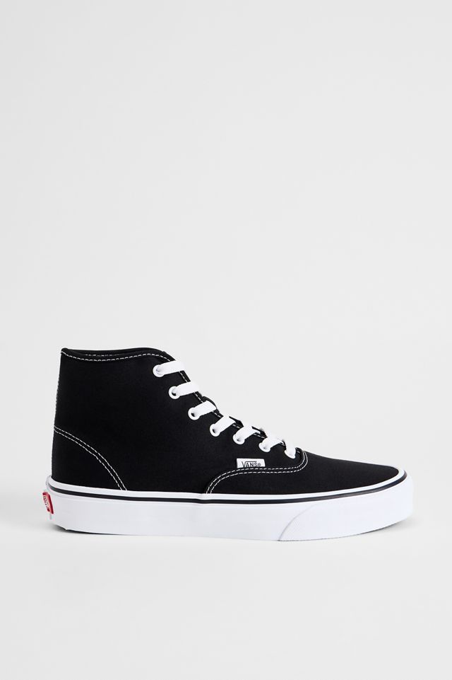 Vans Black Authentic Hi 2.0 Trainers #4