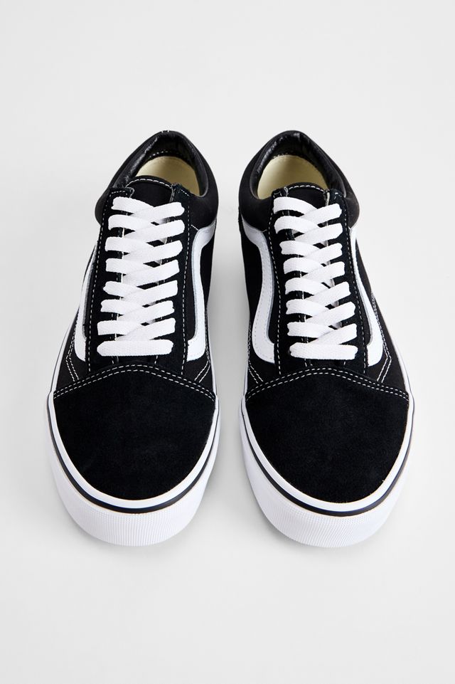 Vans Black & White Old Skool Trainers #1