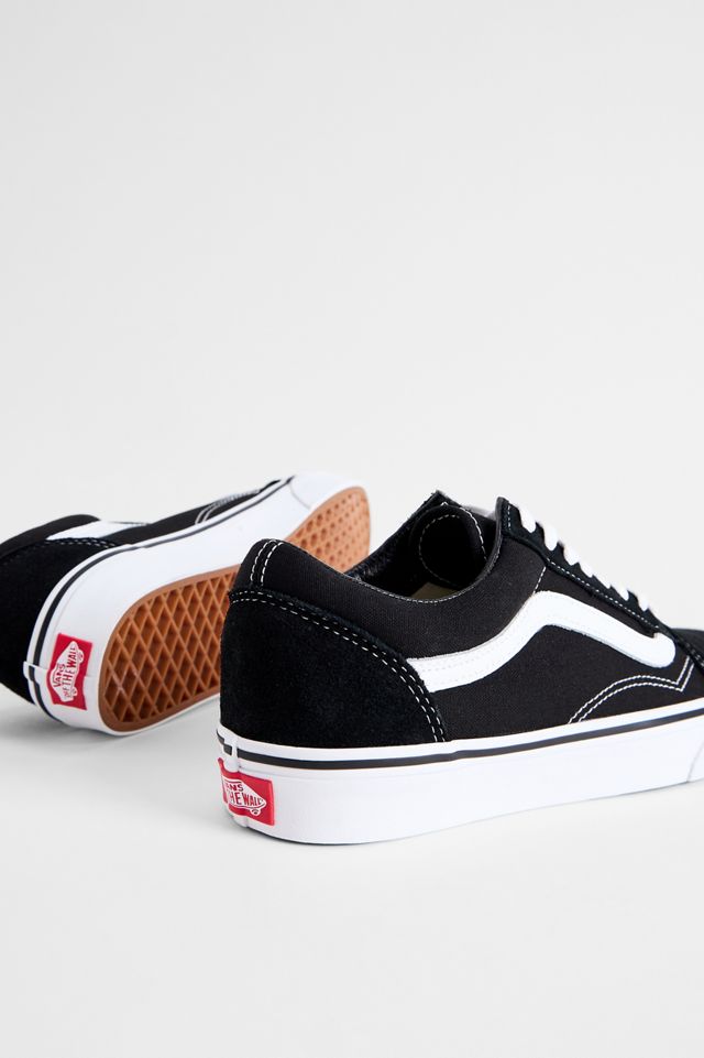Vans Black & White Old Skool Trainers #4