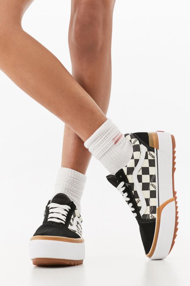 Platform vans on outlet feet