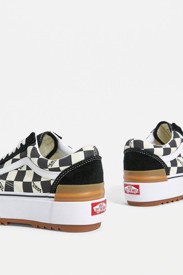 Vans Old Skool Stacked Platform Trainers #4