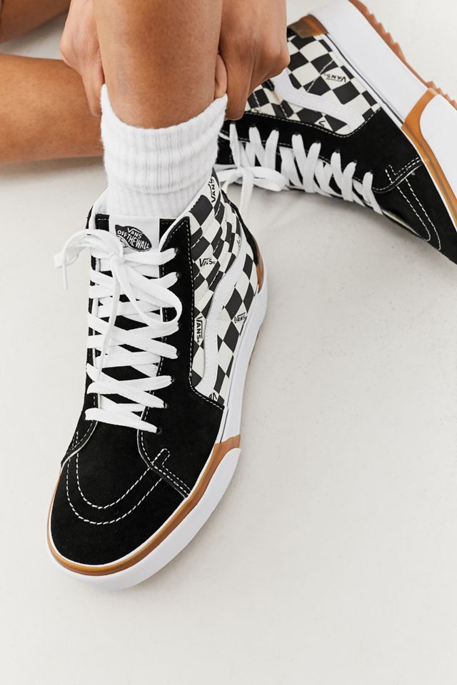 Canvas Sk8 Vans Stacked Trainers Vans Sk8-Hi Stacked Platform