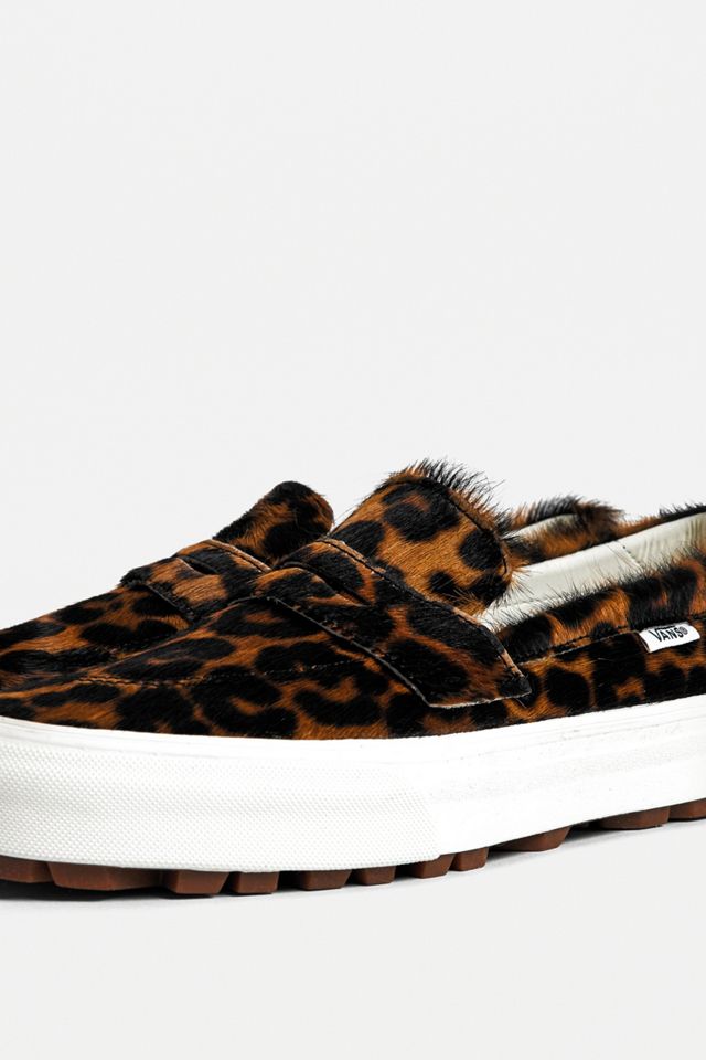 Vans Animal Faux Fur Slip-On Trainers #1