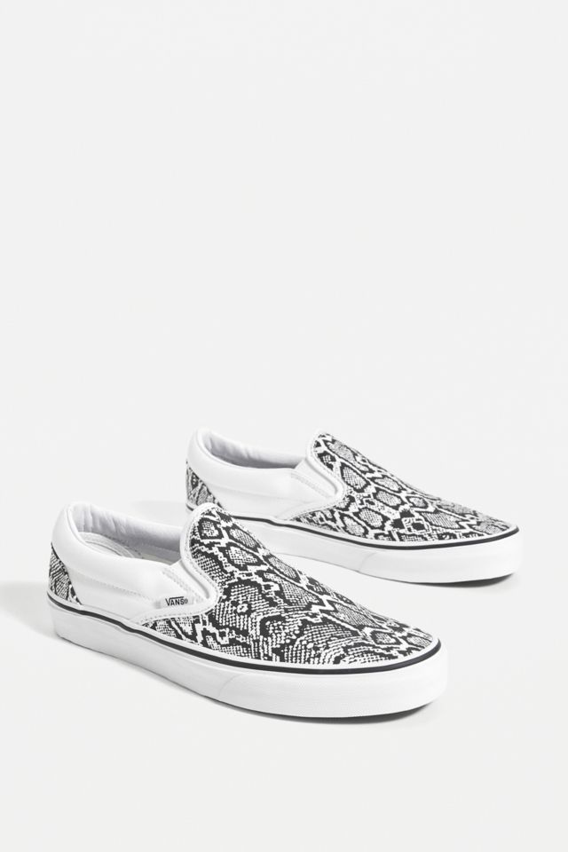 Snakeskin vans slip on sale on