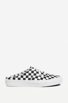 Vans slip store on checkerboard mule