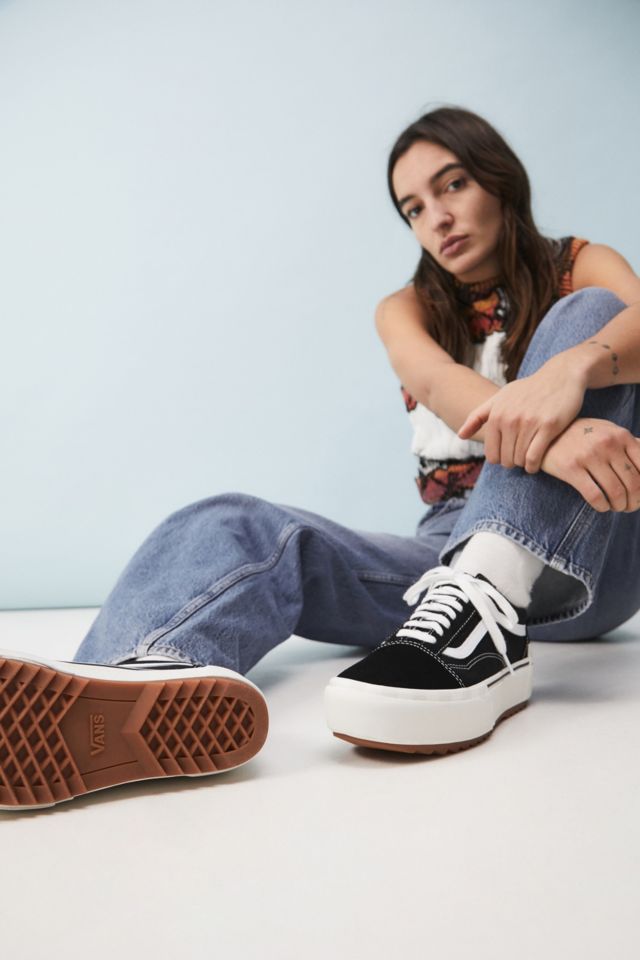 Black vans shop urban outfitters