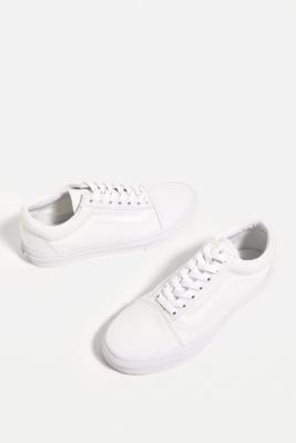 vans old skool true white womens