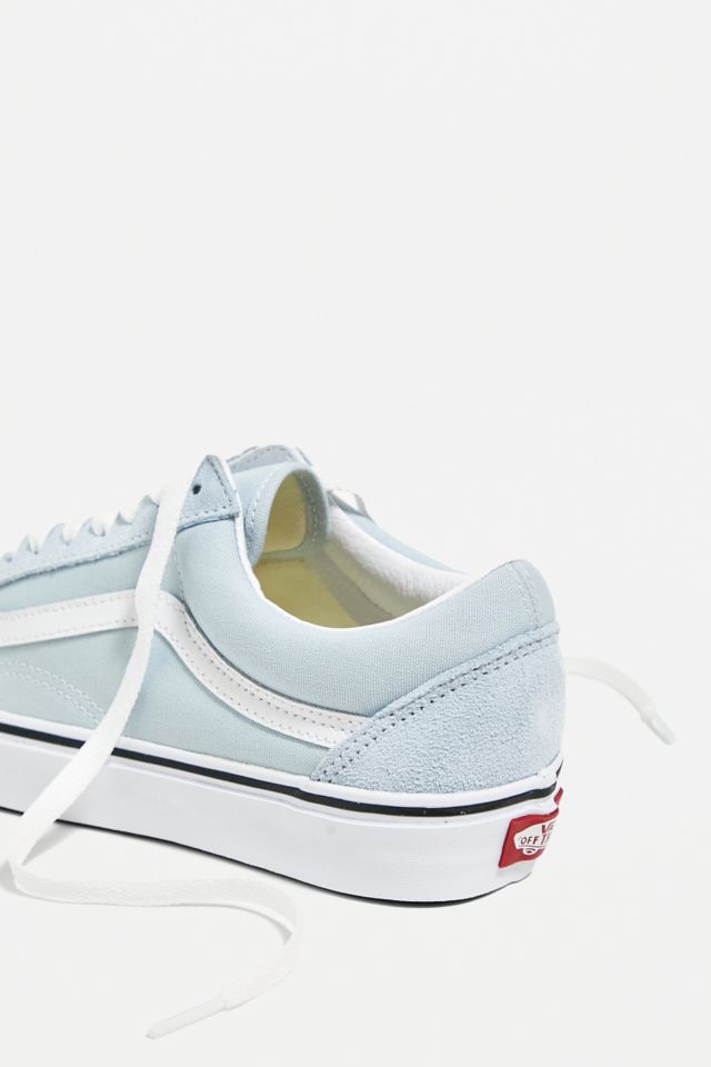 Vans old skool on sale baby blue true white