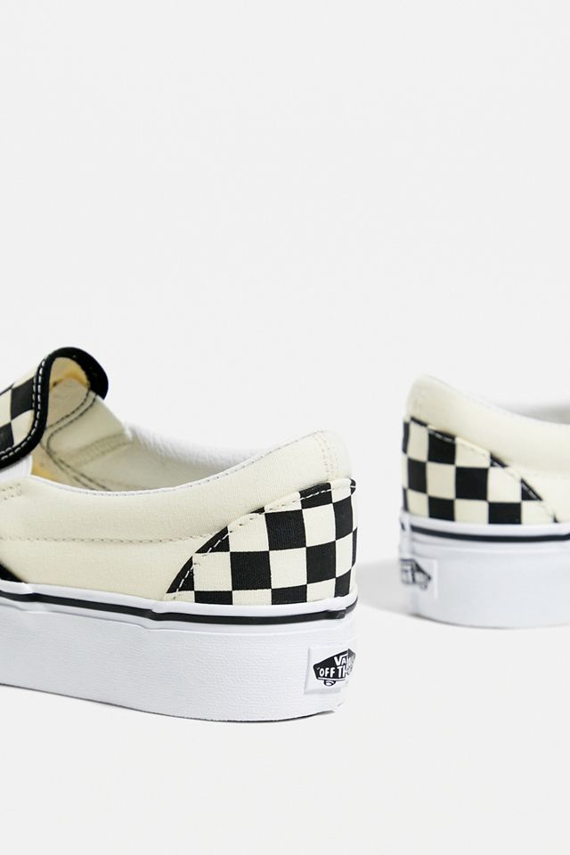 Vans Checkerboard Classic Slip-On Shoes #4