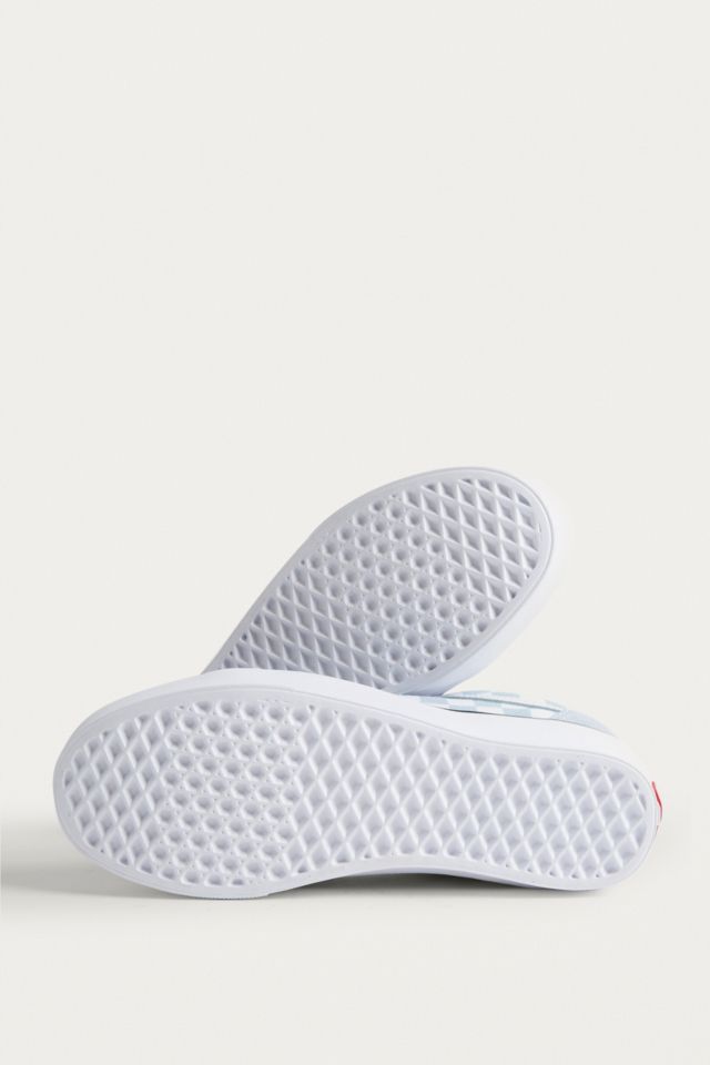 Vans Old Skool Light Blue Checkerboard Trainers Urban Outfitters DE
