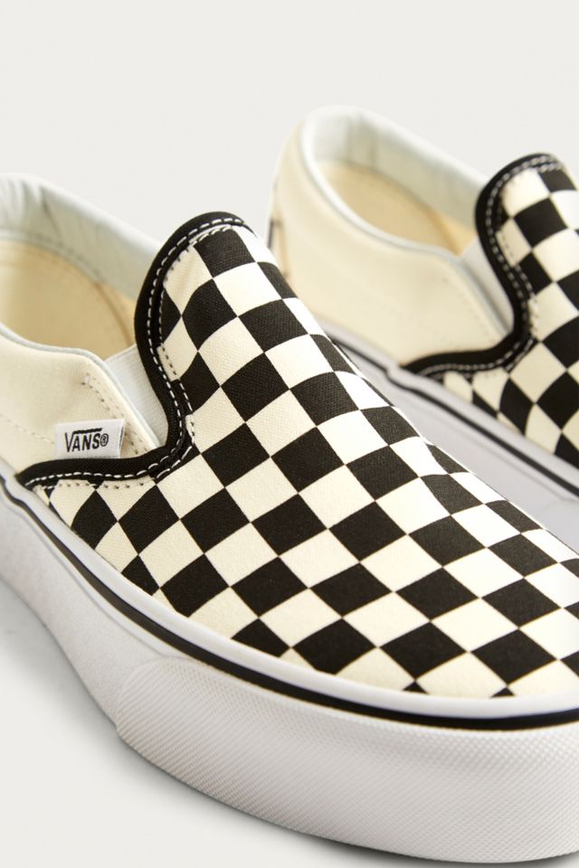 Vans clearance plateforme damier