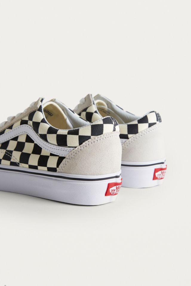 Vans old skool motif damier sale