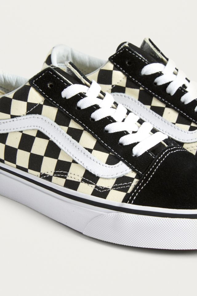 Vans old skool hot sale checkerboard gum sole