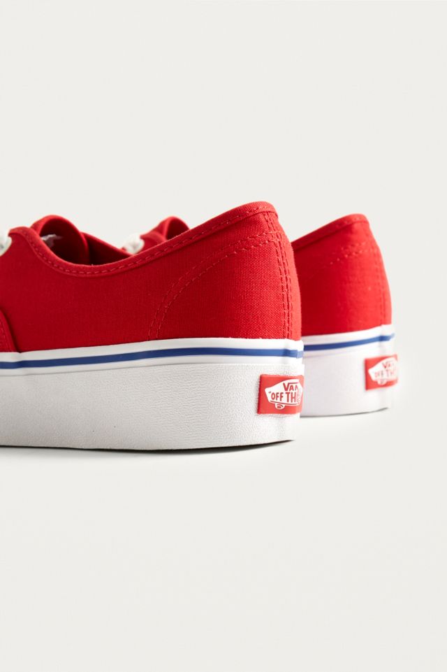 Vans platform 2.0 outlet red