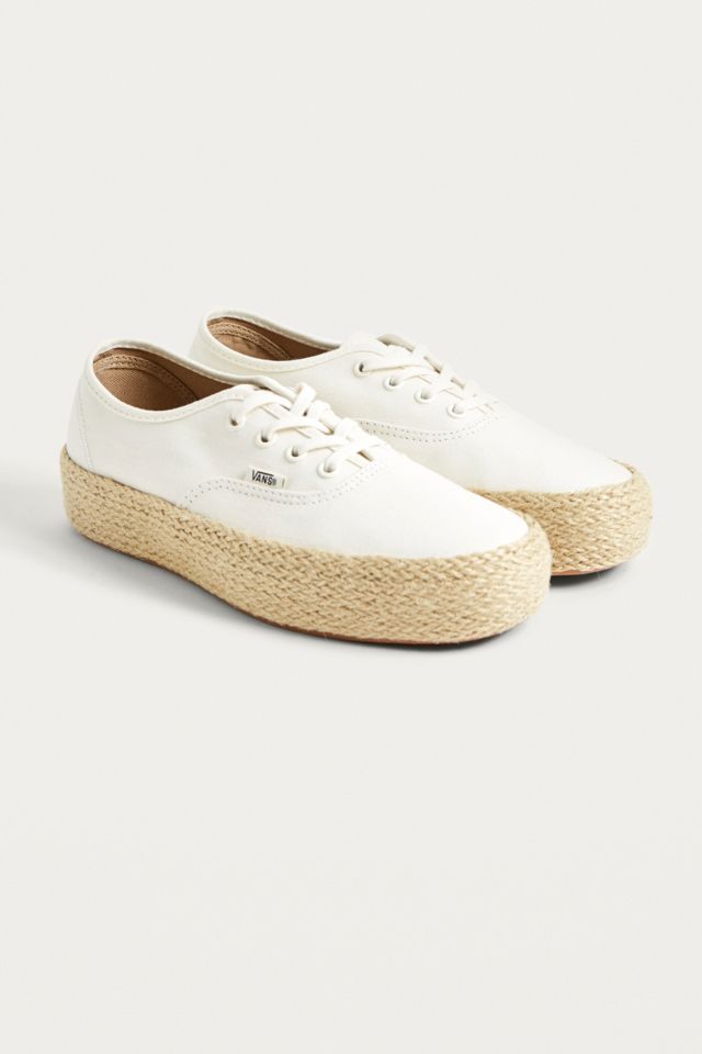 Vans 2025 platform espadrille