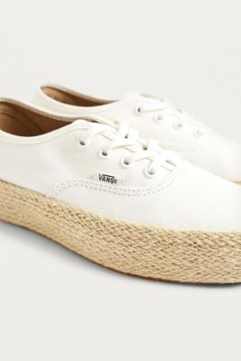 vans platform espadrilles