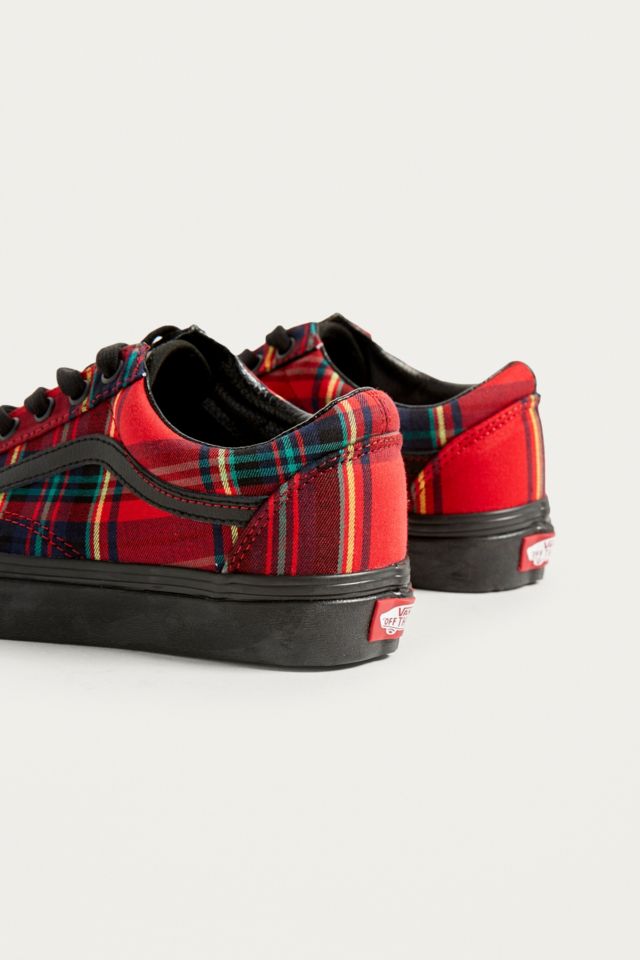 Vans old hotsell skool rouge noir