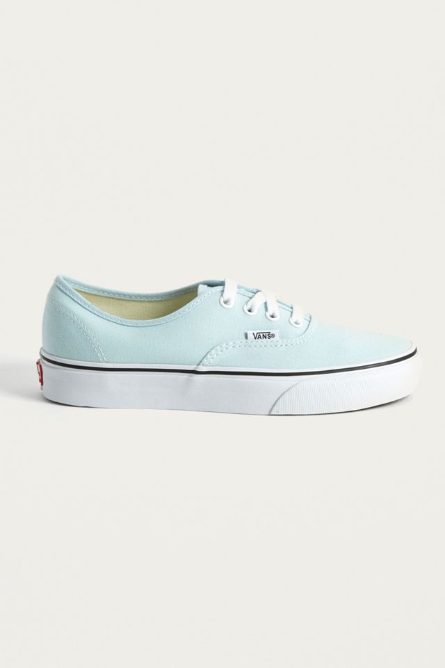 Vans Authentic Light Blue Trainers Urban Outfitters UK