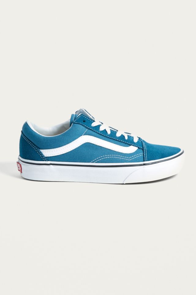 Vans Old Skool Blue Trainers | Urban Outfitters UK