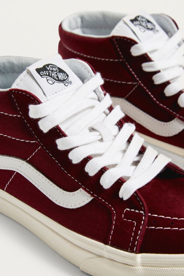 Vans sk8 cheap mid burgundy