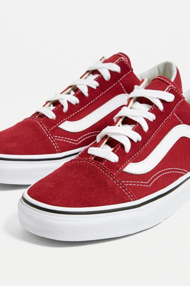 Rumba red old outlet skool vans